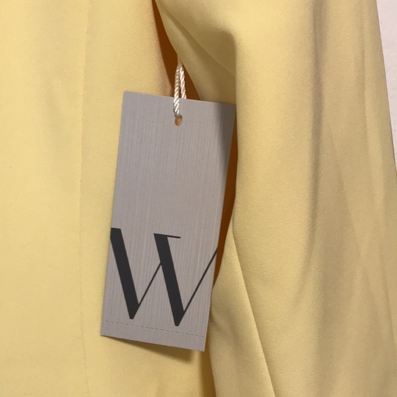 NEW Worthington Double Breasted Blazer, Color: Pale Banana - Picture 3 of 8